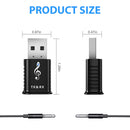 Bluetooth-compatible 5.0 Transmitter Receiver 4-in-1 Multifunctional Usb Wireless Car Audio Adapter Dongle