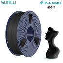 SUNLU 1KG PLA Matte 3D Printer Filament 1.75mm 1000g Spool (2.2lbs) Neatly Arranged No Knot Filament Fit Most FDM Printer