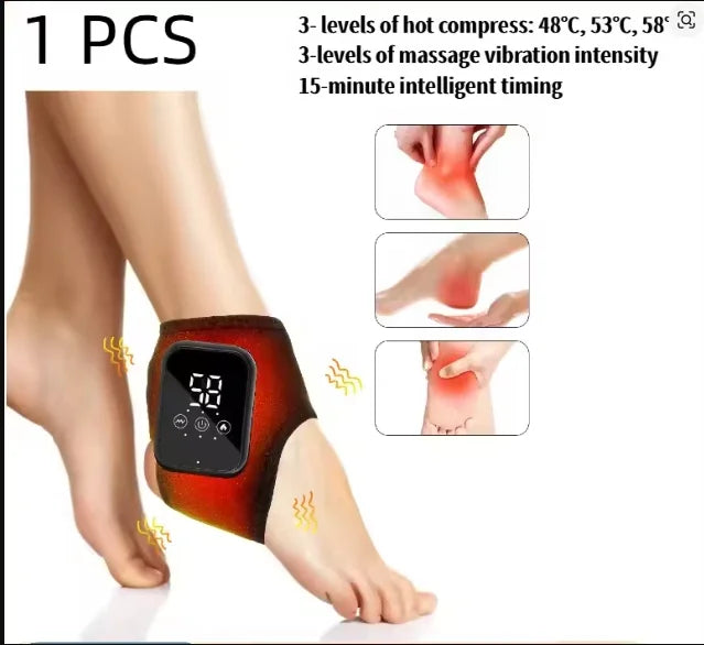 Electric Heating Heated Shoulder Brace Wrap Shoulder Massage Support Belt Strap with Adjustable of Heating