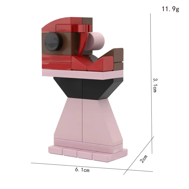 Sprunki Blocks Toys Sprunki Incredibox Building Blocks Model Children's Educational Oren Wenda Building Block Toys for Kids Gift