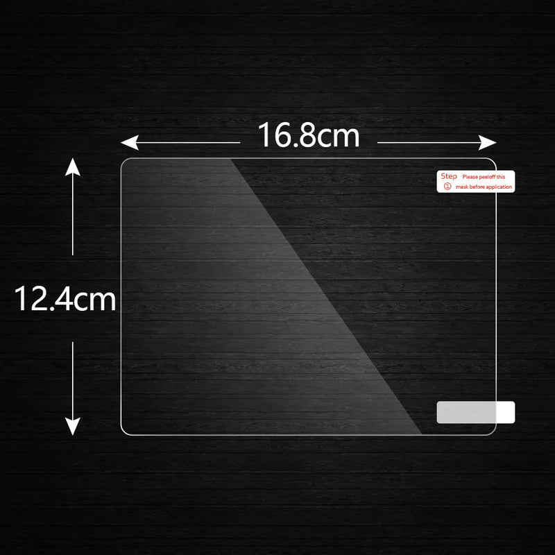 8.4 inch GPS Navigation Screen Steel Protective Film For Jeep Grand Cherokee SRT Compass 2017 2018 Control of LCD Screen Sticker