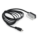 1pc OBD II OBD 2 7-poliges auf Mini-USB-Verbindungskabel für Auto HUD Head-Up-Display Head-Up-Display-Kabel Diagnoseadapterkabel