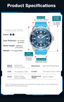 The Triton | Solar-Powered Professional Dive Chronometer