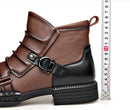 The Iron Archive | Men's Retro Zipper Ankle Boots