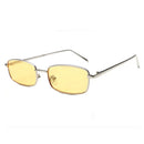 Oversized Japanese Harajuku Glasses Gold Silver Black Metal Square Glasses Vision Care Anti-blue Eyeglasses Frame Women Men