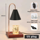 Wax Melting Lamp Aromatherapy Retro Desk Lamp Rechargeable Timed Desk Lamp Bedroom Desktop Bedside Desk Lamp