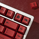 Minimalist Red keycap PBT Dye Sub Cherry Profile Customized Japanese English KeyCaps For MX Switch Mechanical Keyboard 68/84/104