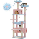 The Savannah | Multi-Level Cat Tree Tower with Scratching Posts & Condo