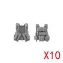 WW2 Military Building Blocks Mini Bricks Solider Figures Gifts Weapon Equipment Accessories USA Greman Vests Armor Toys For Kids