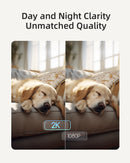 Blurams 2K 5GHz/2.4GHz Indoor Camera for Home Security, 360° PTZ Pet Dog Camera with Phone App, 2-Way Talk, Night Vision, Siren