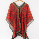 Women Sun Protection Shawl for Cycling Lady Summer Chiffon T-shirt Holiday Leopard Scarf Bikini Blouse Breathable Beach Poncho