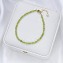 3MM Naturnal Stone Beads Bracelets For Women on Hand Luxury Jewelry Sets  Wholesale Bangle  Party Gift Tourmaline  Handwork