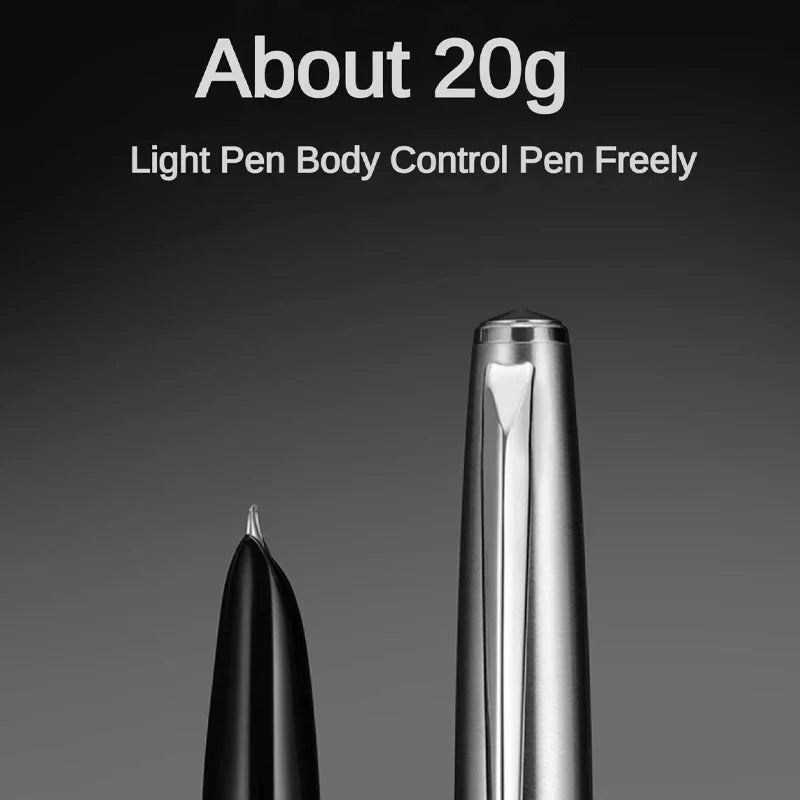 Jinhao 911 Fountain Pen Luxury All-Steel Body Elegant Calligraphy Ink Pens EF Nib Business School Office Supplies Stationery