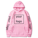 Hoodies Anime Neue Benutzerdefinierte Hoodies Diy Logo Bild Print Kleidung Personalisierte Sport Freizeit Sweatshirt Hoodie Pullover Größe Xs-4Xl