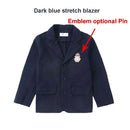AP Heirloom Collection 2025 Autumn Girls and Boys Clothes Grid Dress Kids Suits Baby Romper Modal Moc Neck Velvet Blazer,