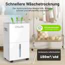 Anion purification dehumidifier home bedroom Silent automatic defrost basement clothes drying LED touch screen deshumidificador