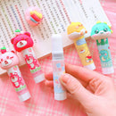 strawberry Jelly Color Glue Stick for School Office Supply Adhesives Glue DIY Hand Work Solid Color Glue Stick DIY Scrapbooking