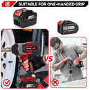 ONEVAN 15000mAh 22500mAh Lithium Ion Battery Rechargeable Battery With Charger Electric Wrench Power Tool For Makita 21V Battery Pin Tool