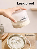 WORTHBUY Portable Plastic Bento Box With Thermal Bag Tableware Heat-resistant Lunch Box For Student Office Worker Food Container