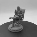 Movie Fantasy Character Godfather Marlon Brando Sanix 1/24 Scale 74mm GK Resin Figure Model Kit Unassembled and Unpainted Gifts