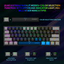 61 Keys Mechanical Keyboard Game Keypad RGB Backlight Type-C USB Wired Waterproof  60% PC Gaming Keyboard for PC Desktop Laptop