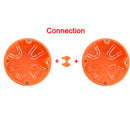 Fireproof PC Material 1 Gang Dry Lining Box For Gypsum Board/Drywall/Plasterboad/ Downlight 47mm Depth Switch/Socket Cassette