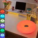 The Donut Halo | Touch-Dimmable Bauhaus Ambient Table Lamp