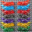 10PCS Special Effects Pieces Arm Fist Wind Lightning Leg Flames Assemble Scene Bricks Weapons Accessories Kids Toys