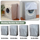 Washing Machine Cover Protector Silver Coating Protective Front Load Laundry Dryer Sunscreen Protection Dustproof Waterproof