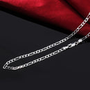 925 Sterling Silver 16/18/20/22/24/26/28/30 Inch Chains Necklace For Women Men Luxury Designer Jewelry Free Shipping ALIZERO
