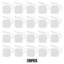 Tens Electrodes Pads Physiotherapy Accessories Non-woven Fabric Self Adhesive Replacement Patch for Tens Electric Body Massager