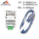 Water EC transmitter EC sensor TDS conductivity sensor module 4-20ma 0-5V 0-10V RS485 output analog output voltage