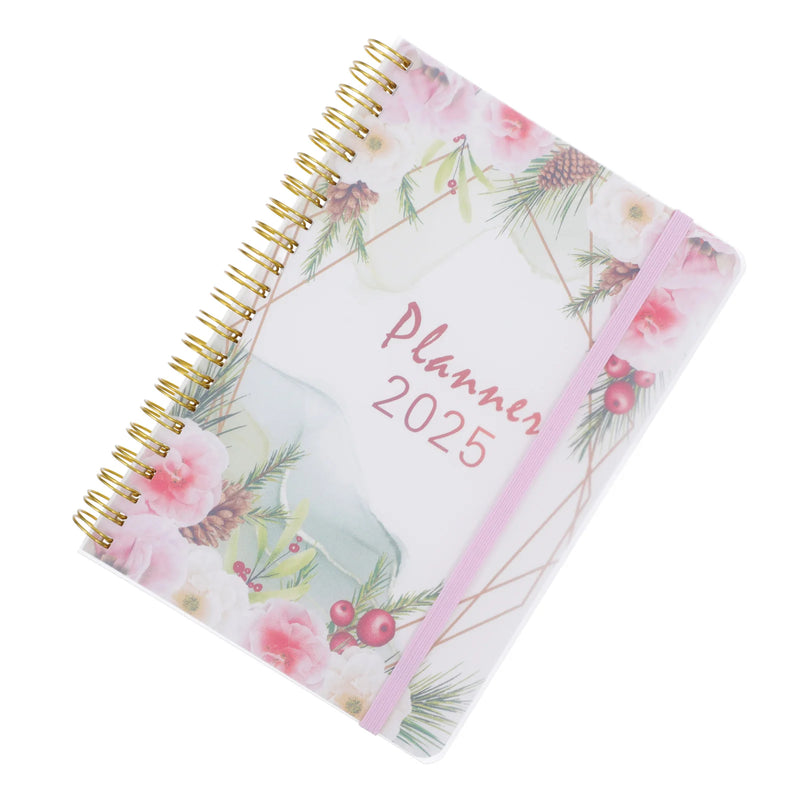 Schedule Book Academic Planners Agenda for Teachers 2025 Student Paper Weekly Calendar