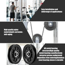 50-160mm Gym Bearing Pulley Wearproof Nylon Bearing Pulley Wheel Cable Universal Fitness Gum Bearing Pulley Fitness Equipment