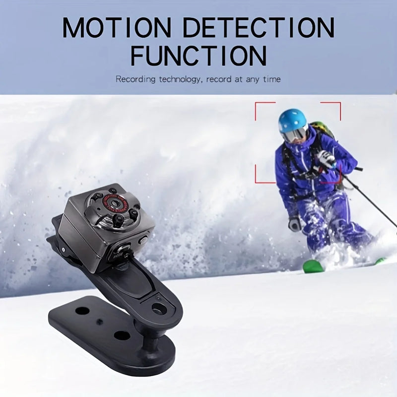 2024 NEW 1pc Small Camera HD Portable Camera, Outdoor Sports Infrared Night Vision Mini Camera, Aerial Recorder Camera