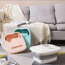 Foldable Foot Bath Massage Bucket Portable Soaking Tub Spa Basin for Home Pedicure and Relaxation Home Travel Pedicure Care
