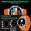 Original LIGE Smart Watch 1.53'' HD Screen Life Waterproof Sport Fitness Watches Flashlight New Men Smartwatch For Andriod IOS