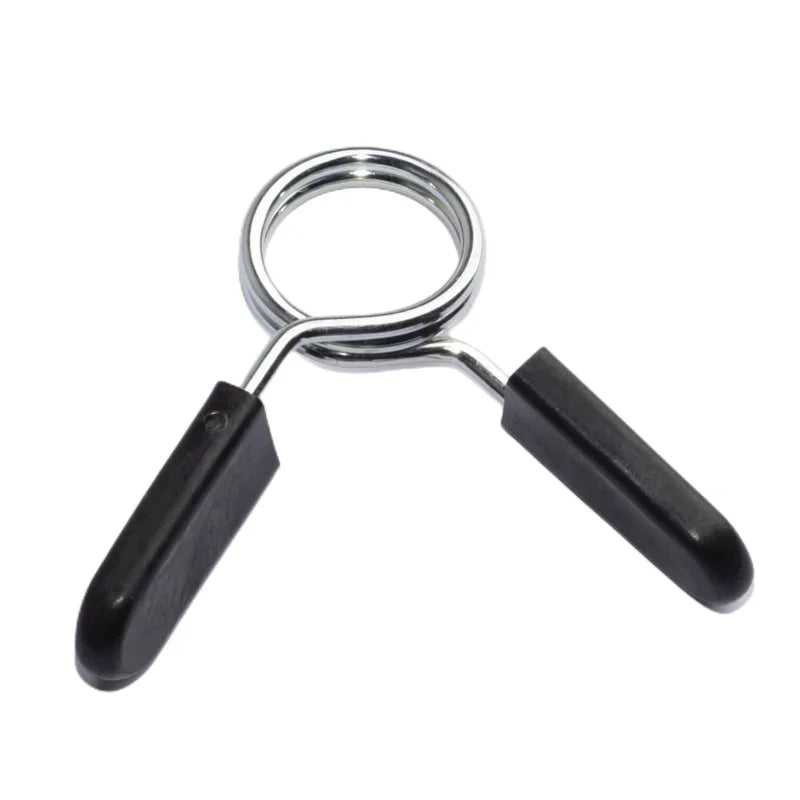 1 Piece 25/28/30 mm Barbell Clamp Spring Collar Clips Gym Weight Dumbbell Lock Standard Lifting Kit Barbell Lock