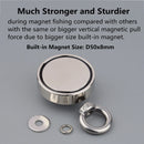 The Deep Grip | 120 kg Vertical Neodymium Lifting Magnet with 10 m Rope