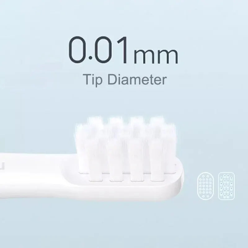 Original XIAOMI MIJIA Sonic Electric Toothbrush Head for T100 Replacement Toothbrush Heads (3 PCS)