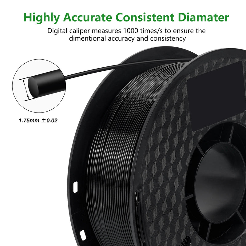 10/5kg PETG Filament For 3D Printer Plastic Material 22LBS 1.75mm Non-Toxic Eco-Friendly PETG 3D Filament Consumables for Ender