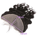 Mishell 38 40 Inches Body Wave Bundles With 13x4  Lace Frontal Natutral Brazilian Remy Human Hair Extensions for Black Women