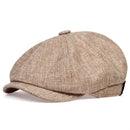 Neue Herren Casual Newsboy Mütze Frühling Sommer dünne Retro Baskenmütze wilde Freizeit Hüte Unisex Achteckige Kappe Mode Hip Hop Caps Gorras