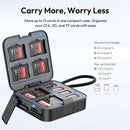 Ulanzi CRC10 3-in-1 Card Reader Case CFA/SD/TF 13 Card Holders with USB3.2 Gen2 Interface High-Speed Data Transmission Chips