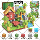 Magnetic Building Blocks Mine World Magnet Cubes Forest Set for Boy Girl Kid Age 3+ DIY Model Children STEM Sensory Toy Gift