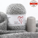 6Set Aurum Cashmere Yarn With Thread Hand Knitting For Cardigans Women Scarf Woolen Yarn 50g+20g Factory Wholesale Free Shipping
