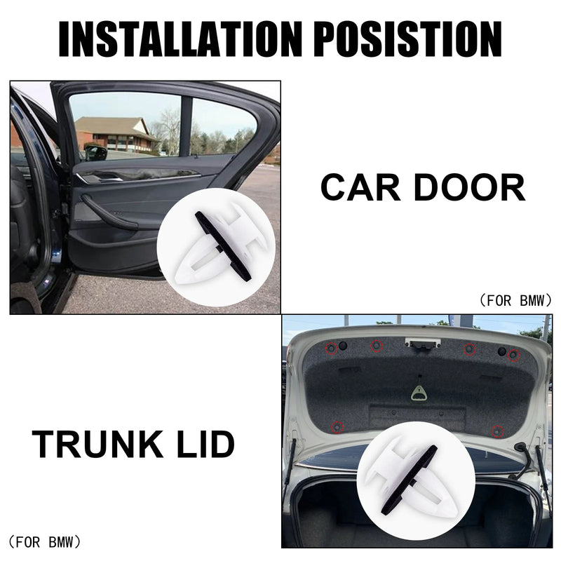 Car Door Interior Dashboard Dash Trim Moulding Clips For BMW 3 Series E46 E90 E91 E92 E93 X3 X5 E53 Auto Retainer Grommets