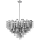Amber Murano Glass Ceiling Chandelier Round for Dining Living Room Bedroom Modern Murano Glass Pendant Chandelier Light