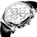 NIBOSI Watch Men Top Brand Luxury Blue Male Date Quartz Mens Watches Waterproof Sport Watch Clock Wristwatch Relogio Masculino