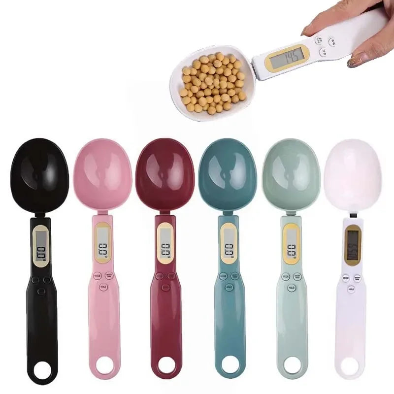 Weight Measuring Spoon LCD Digital Kitchen Scale 500g 0.1g Measuring Food Spoon Scale Mini Kitchen Tool for Milk Coffee Scale